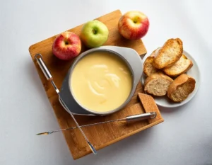 Fondue a classic dish